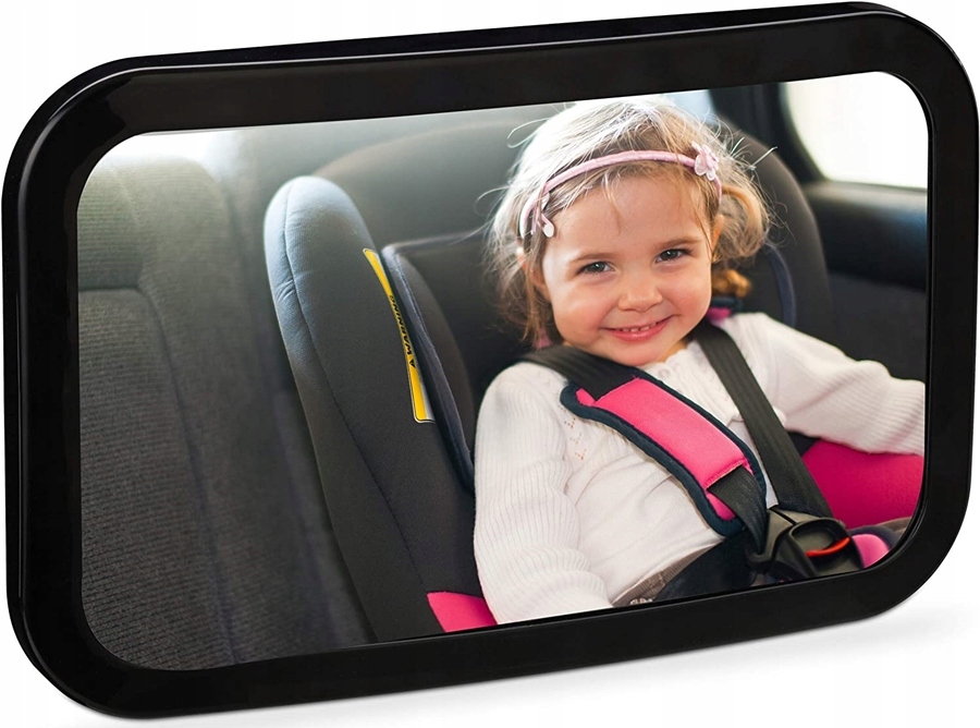 Lusterko do Obserwacji Dziecka w Podróży Aucie Samochodzie Bezpieczne 360° Cechy dodatkowe regulacja kąta widzenia