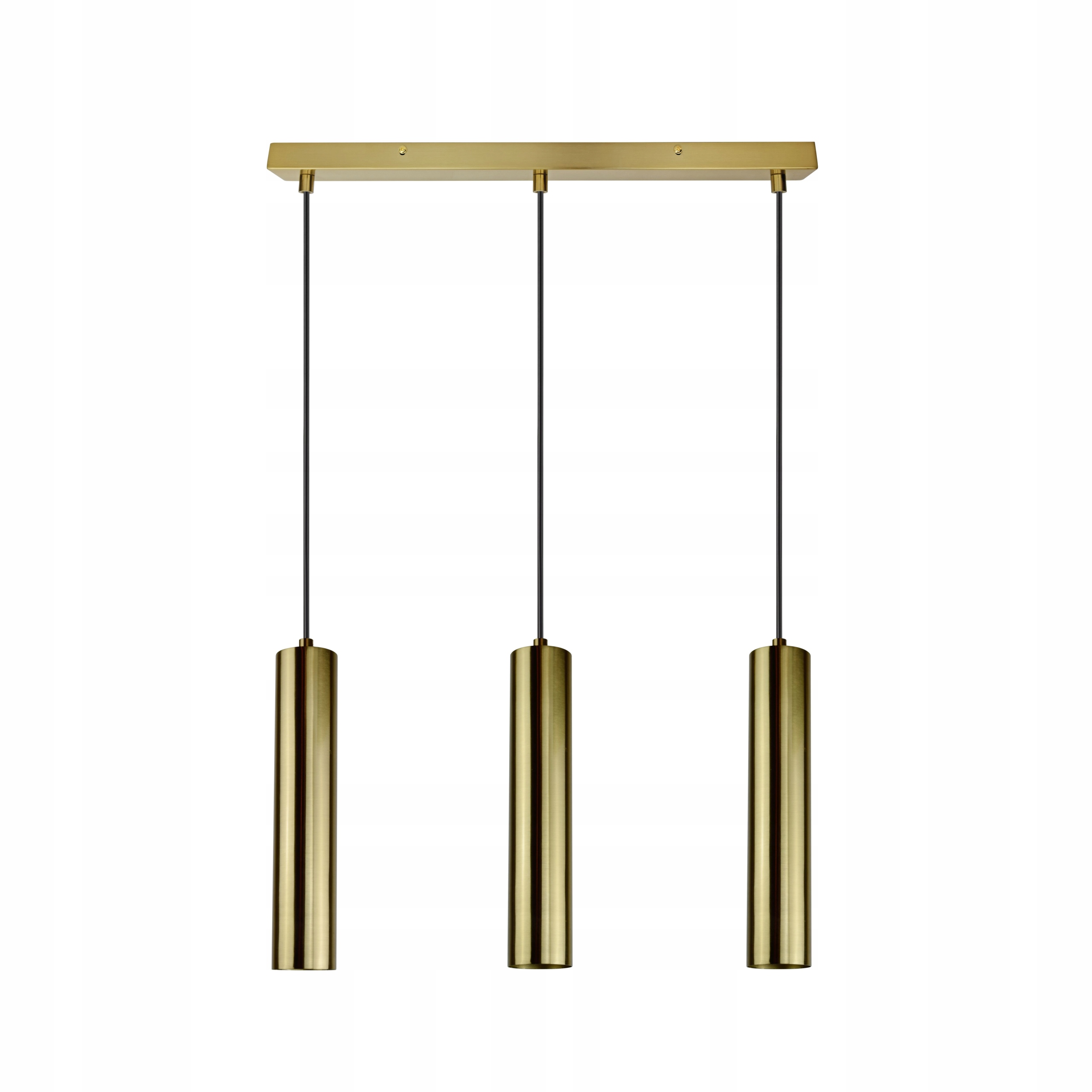 

Lampa wisząca metalowe rurki listwa wąskie rurki