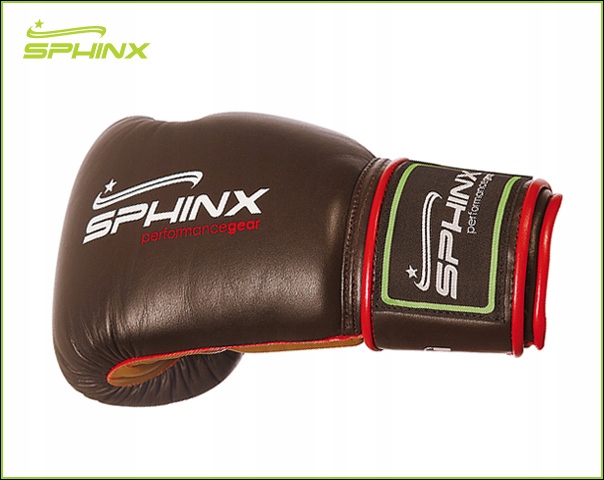 SPHINX SKÓRZANE RĘKAWICE BOKSERSKIE ROZMIAR 10 oz.
