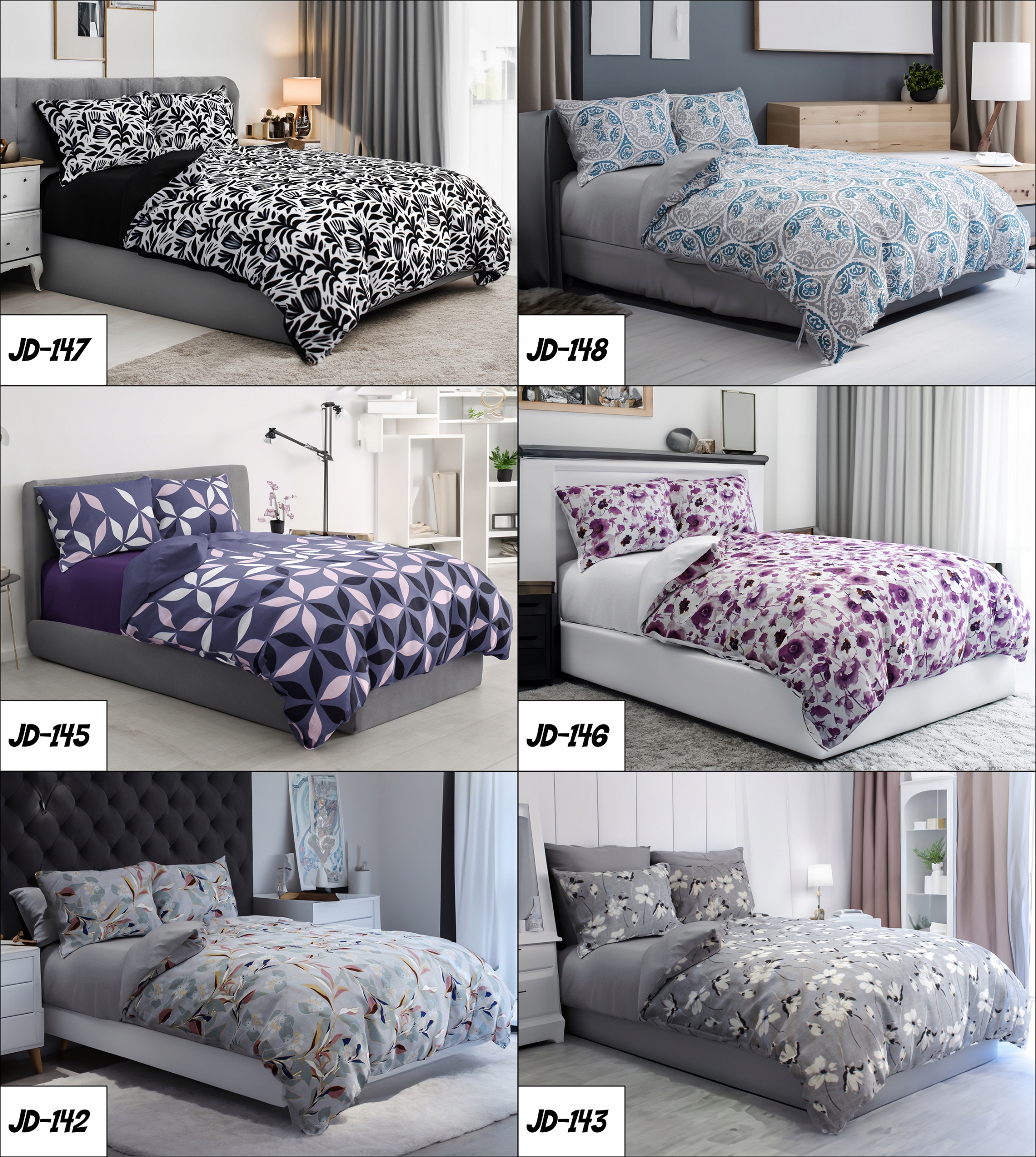 NOWOCZESNY KOMPLET POŚCIELI 200x200 DWUSTRONNA POLSKA POŚCIEL MODERN Wymiary kołdry 200x200cm