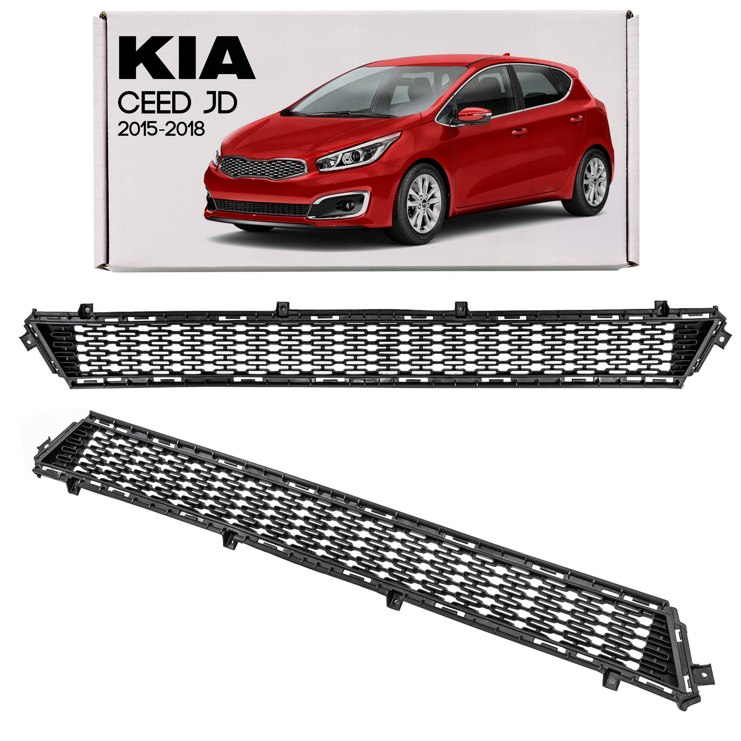 Kia Ceed II Jd 2015-2018 Středová Mřížka Nárazníku 86560A2600