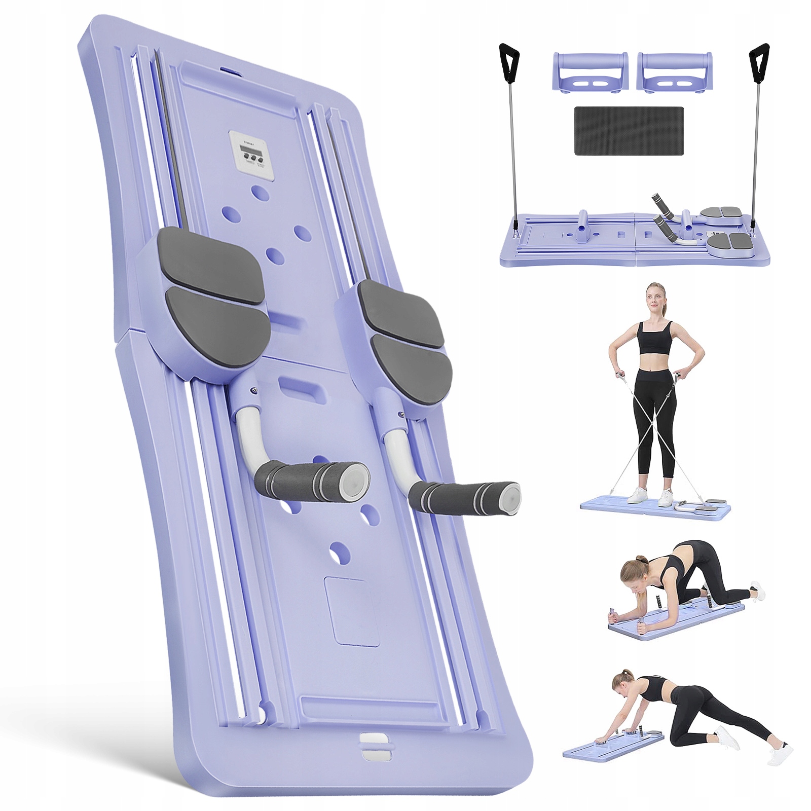 Pilates Reformer Deska do ćwiczeń 10w1 Wielofunkcyjny dla kobiet