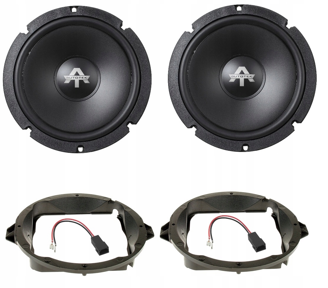 Autotek ATX6.2W Reproduktory Audi A4 B5 Zadní 165 mm