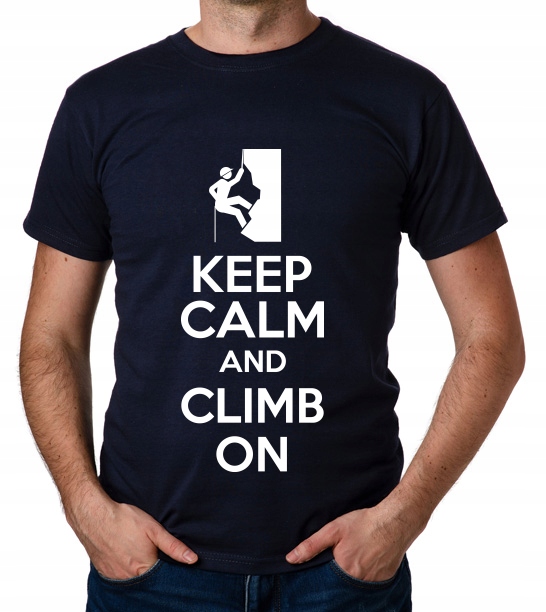

koszulka Keep Calm And Climb On prezent