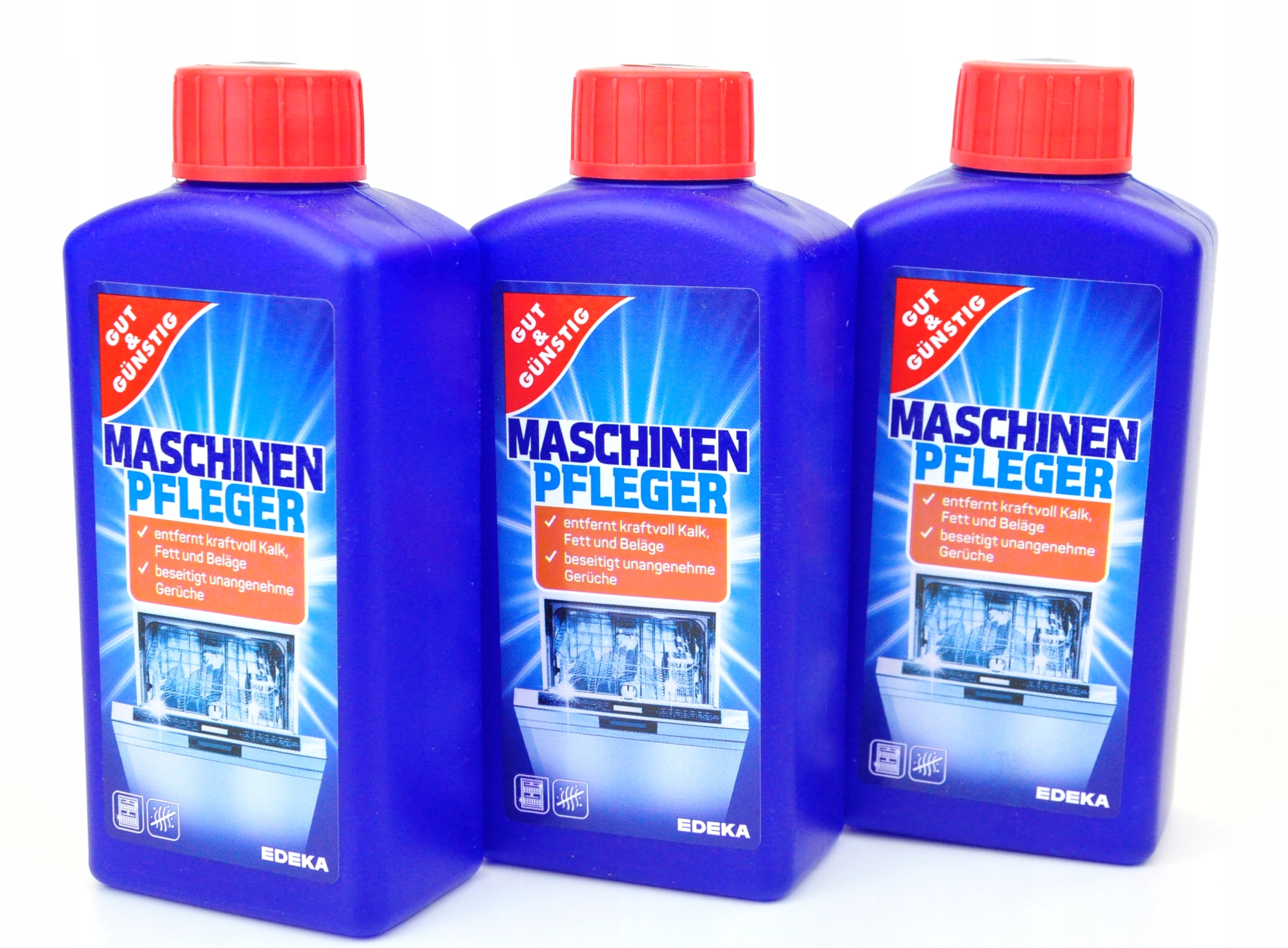 

Płyn do czyszczenia zmywarki G & G Niemcy 3szt