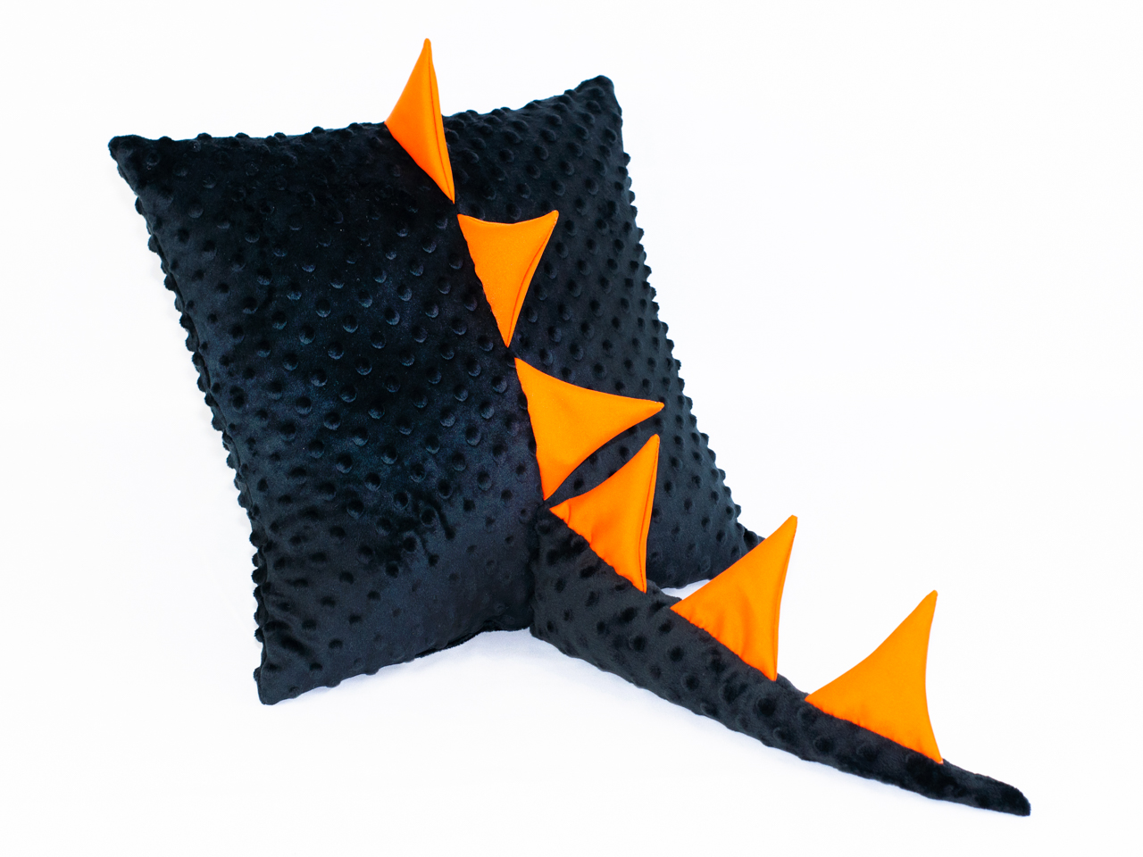 

Poduszka miękka przytulanka Dinozaur minky 40x40cm