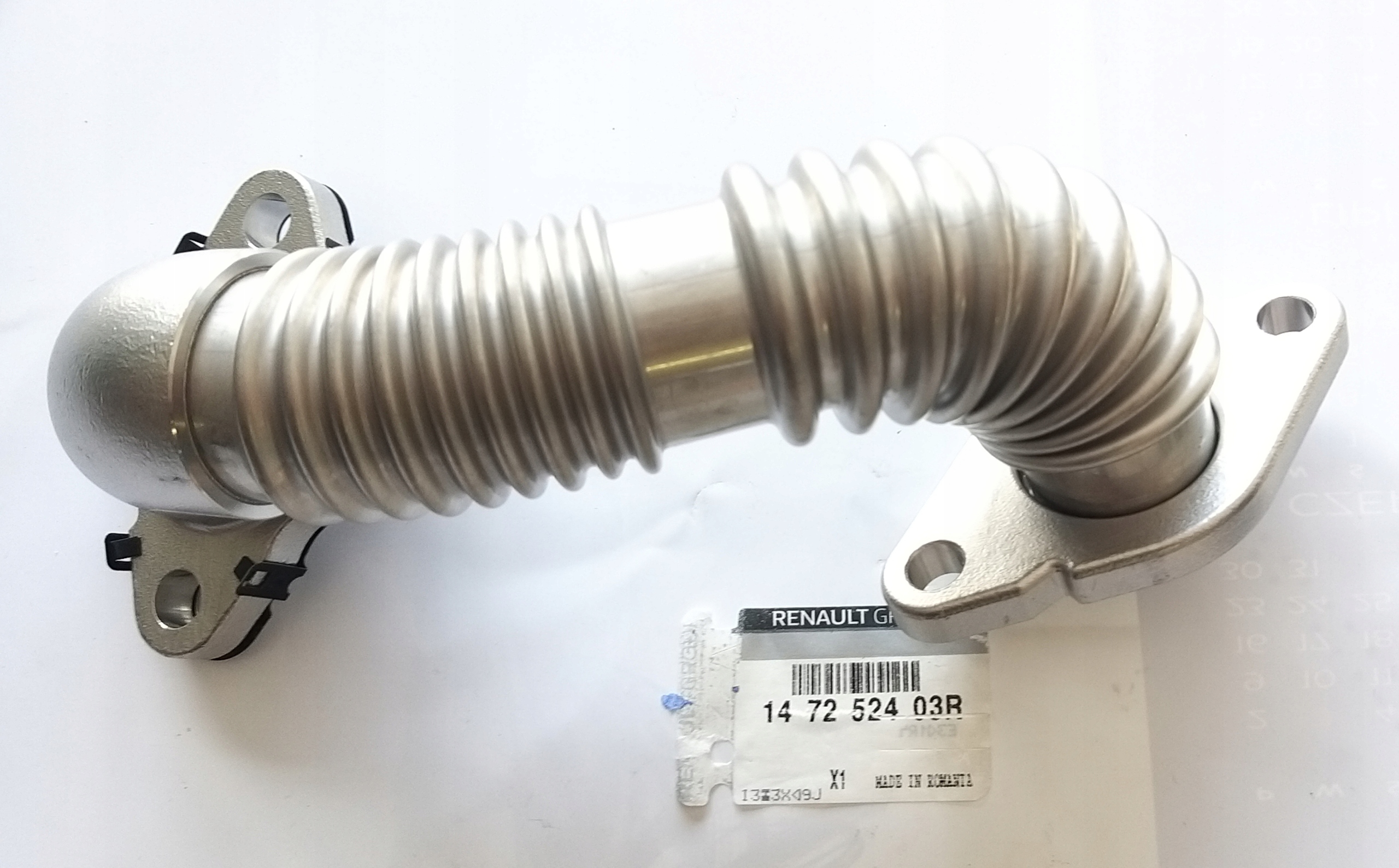 RURKA EGR TELENTO VIVARO TRAFIC ESPACE V MEGANE 4 Numer katalogowy czesci 147252403R 1412000Q1B 147222354R