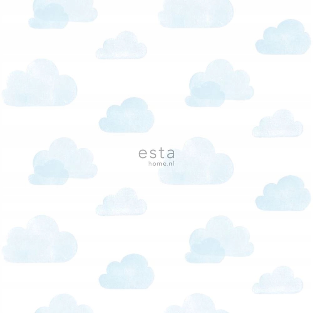 TAPETA DLA DZIECI ESTA HOME LITTLE BANDITS CHMURKI