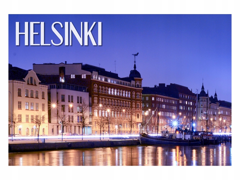 

Helsinki Zatoka Fińska Magnes na lodówkę