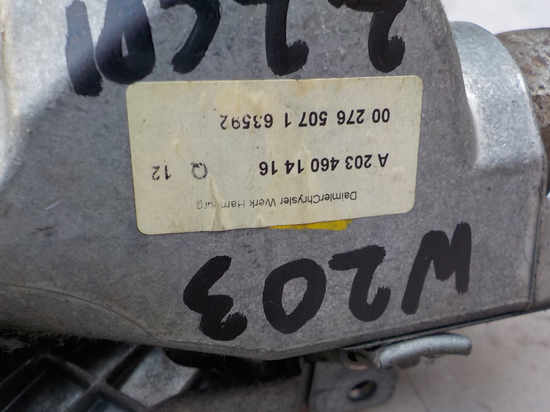 steering wheel rod mercedes w203 A2034601416