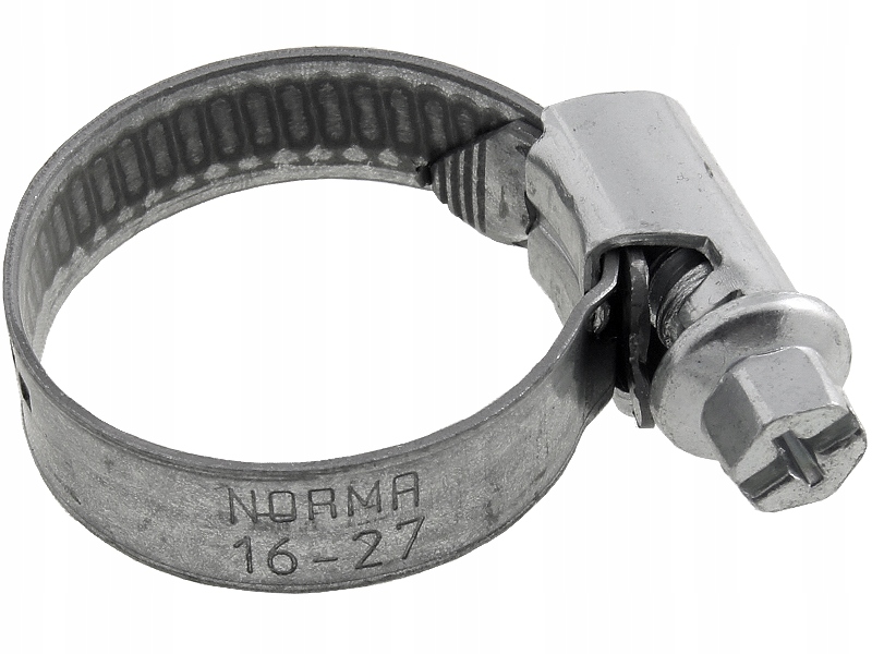 Norma 16-27 16MM 27MM Opaska Zaciskowa Skręcana Jedna Sztuka, 1SZT