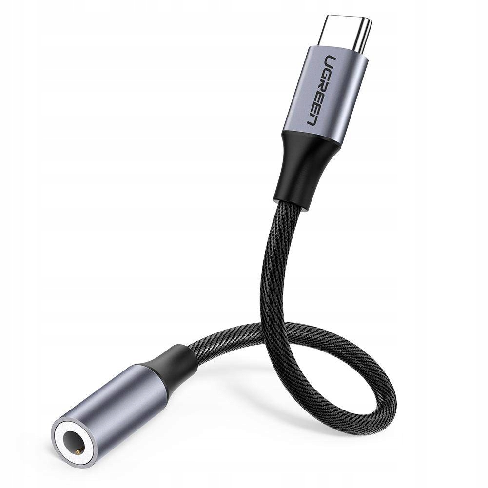 

Adapter audio Usb-c do mini jack 3,5mm Ugreen