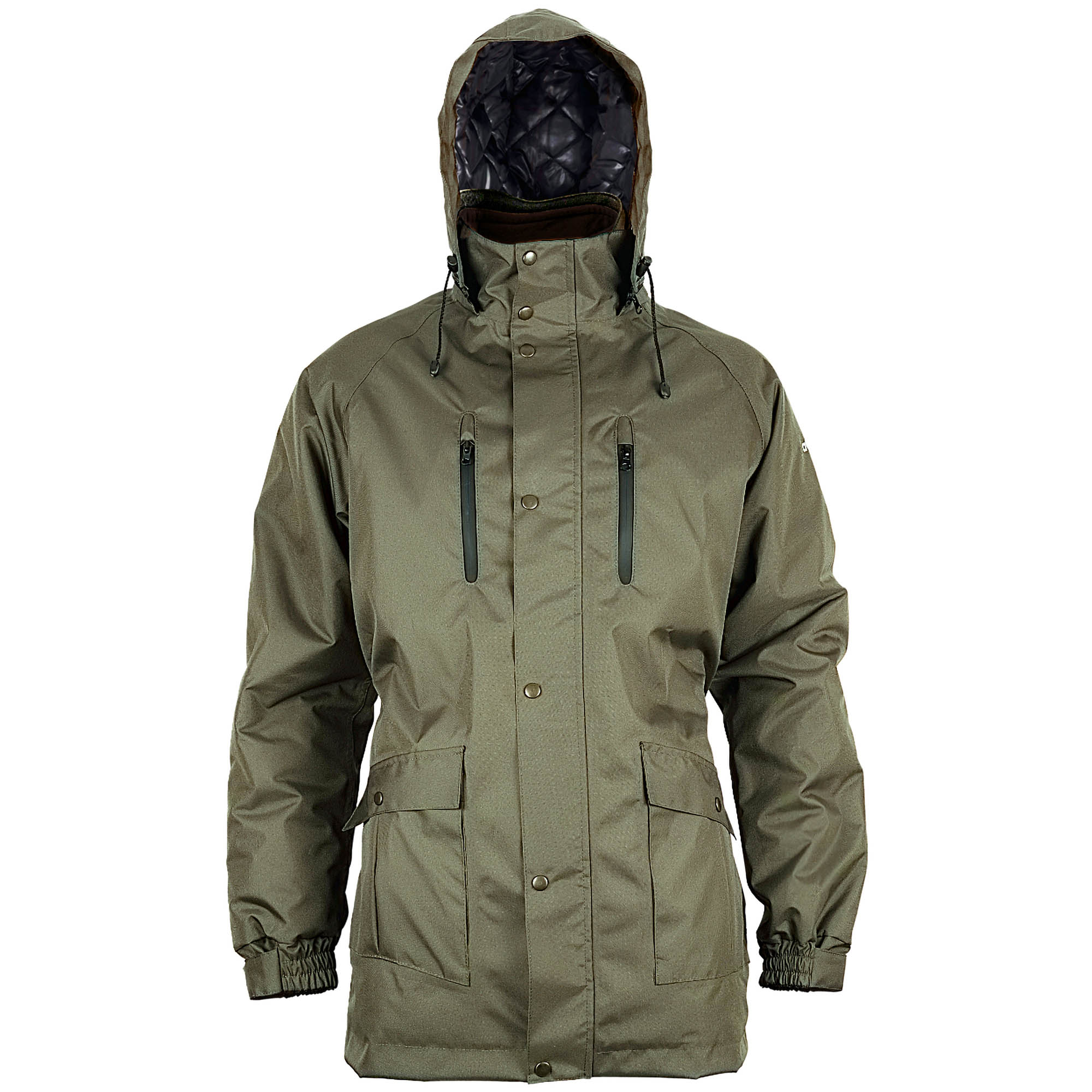 Rybářská bunda proti dešti Pros Prodyšná 1031 Olivová vel. M
