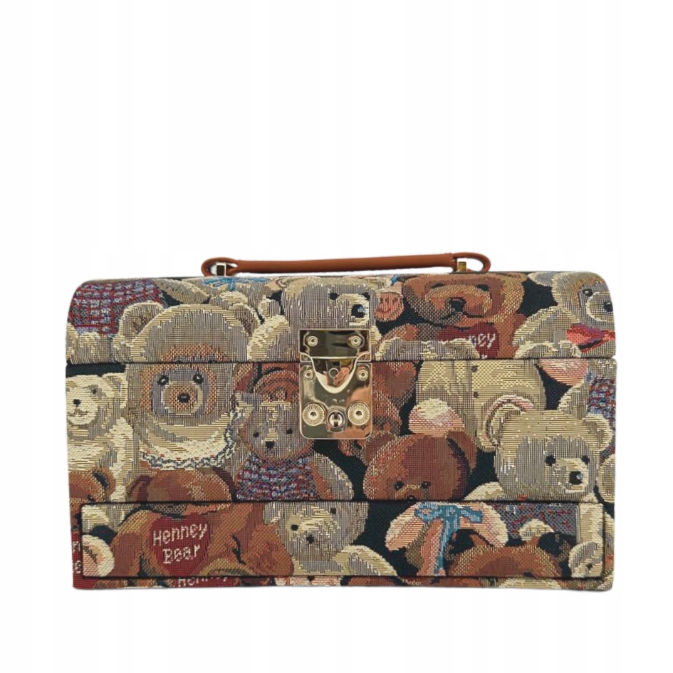 Dámská Organizérová Kabelka Na Šperky Dárek Originální Vintag Henney Bear