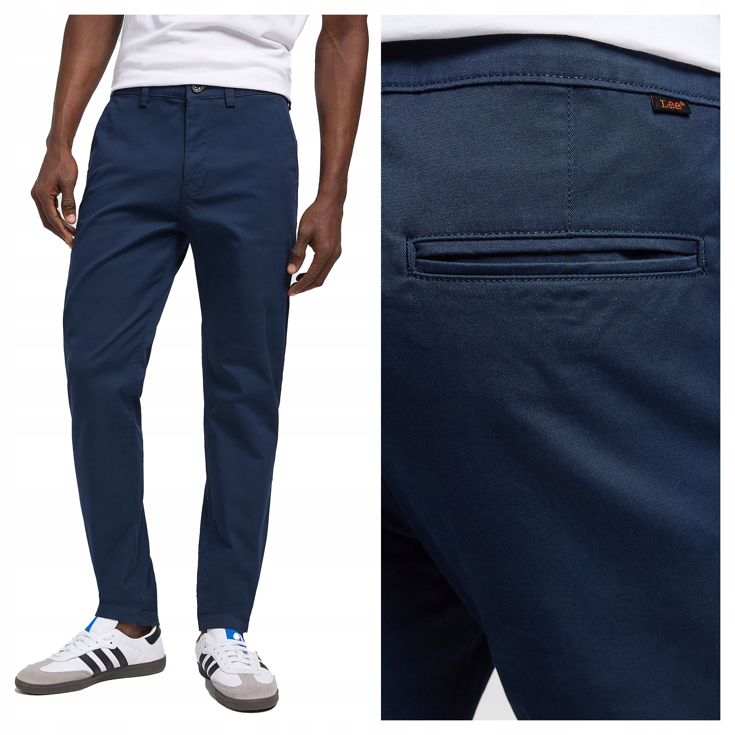 Lee Slim Chino W33 L32 Pánské látkové kalhoty