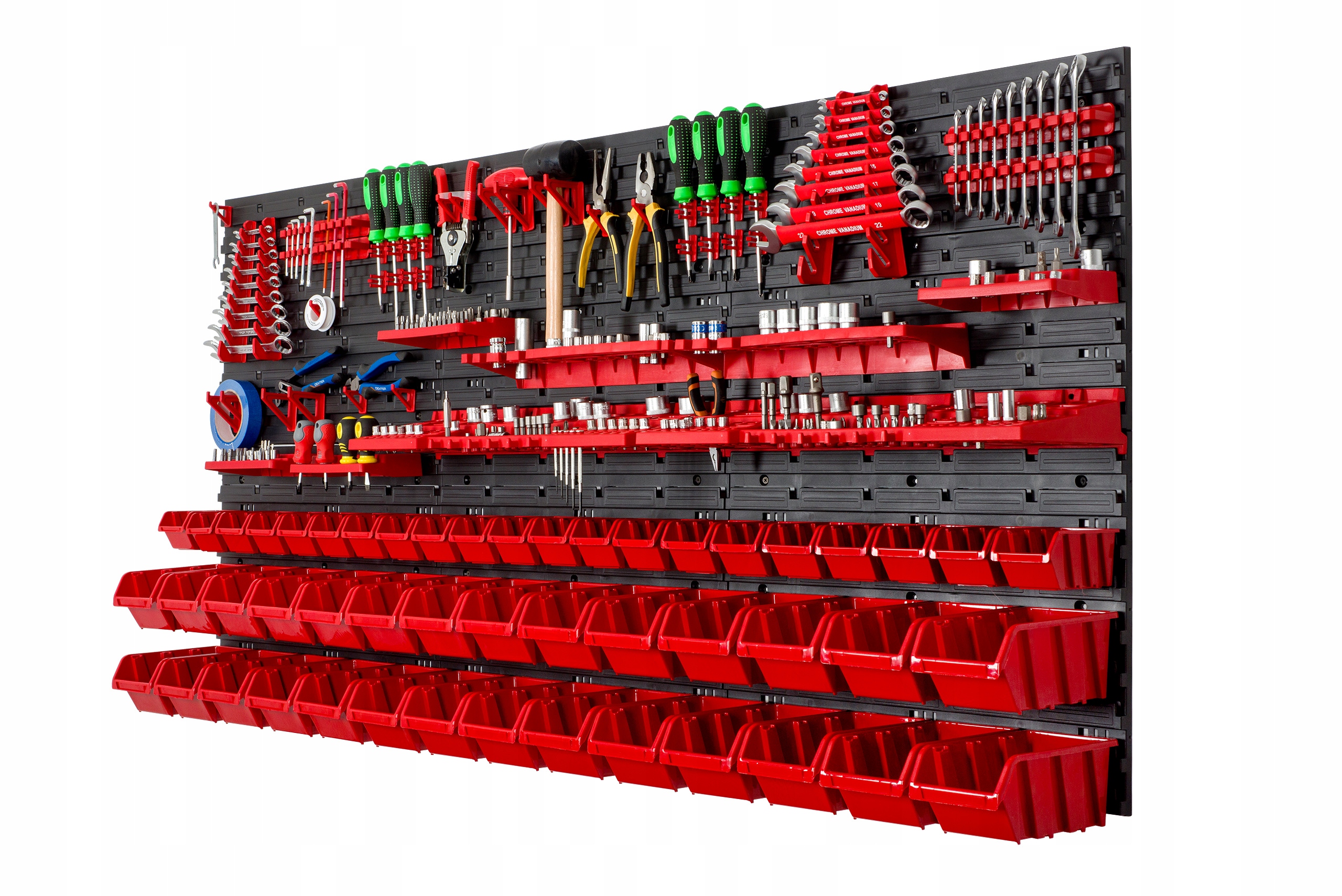 Tablica narzędziowa warsztatowa 173x78 CM 49 KUWET
