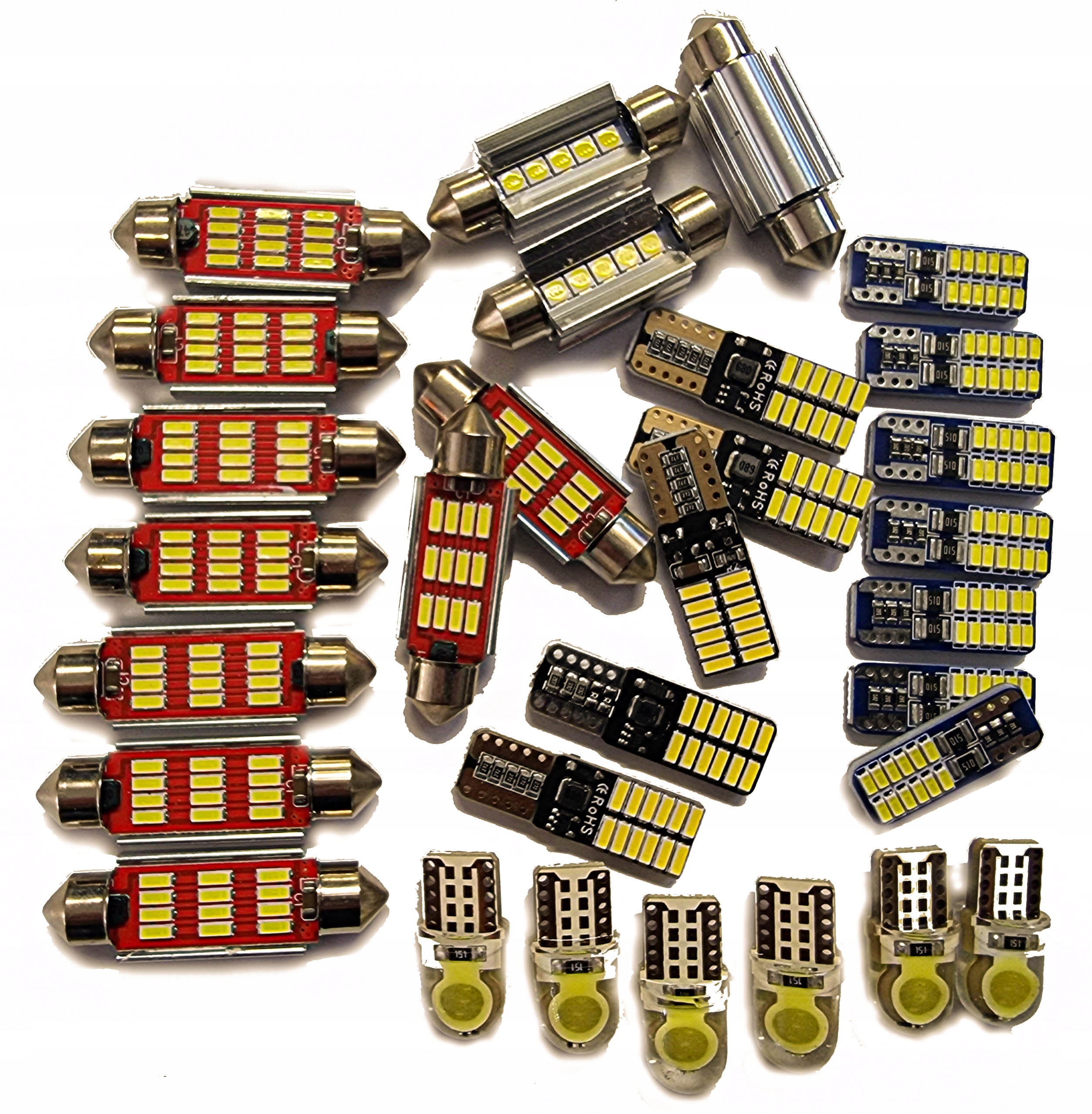 

Alfa Romeo 147 Zestaw oświetlenia Led do wnętrza