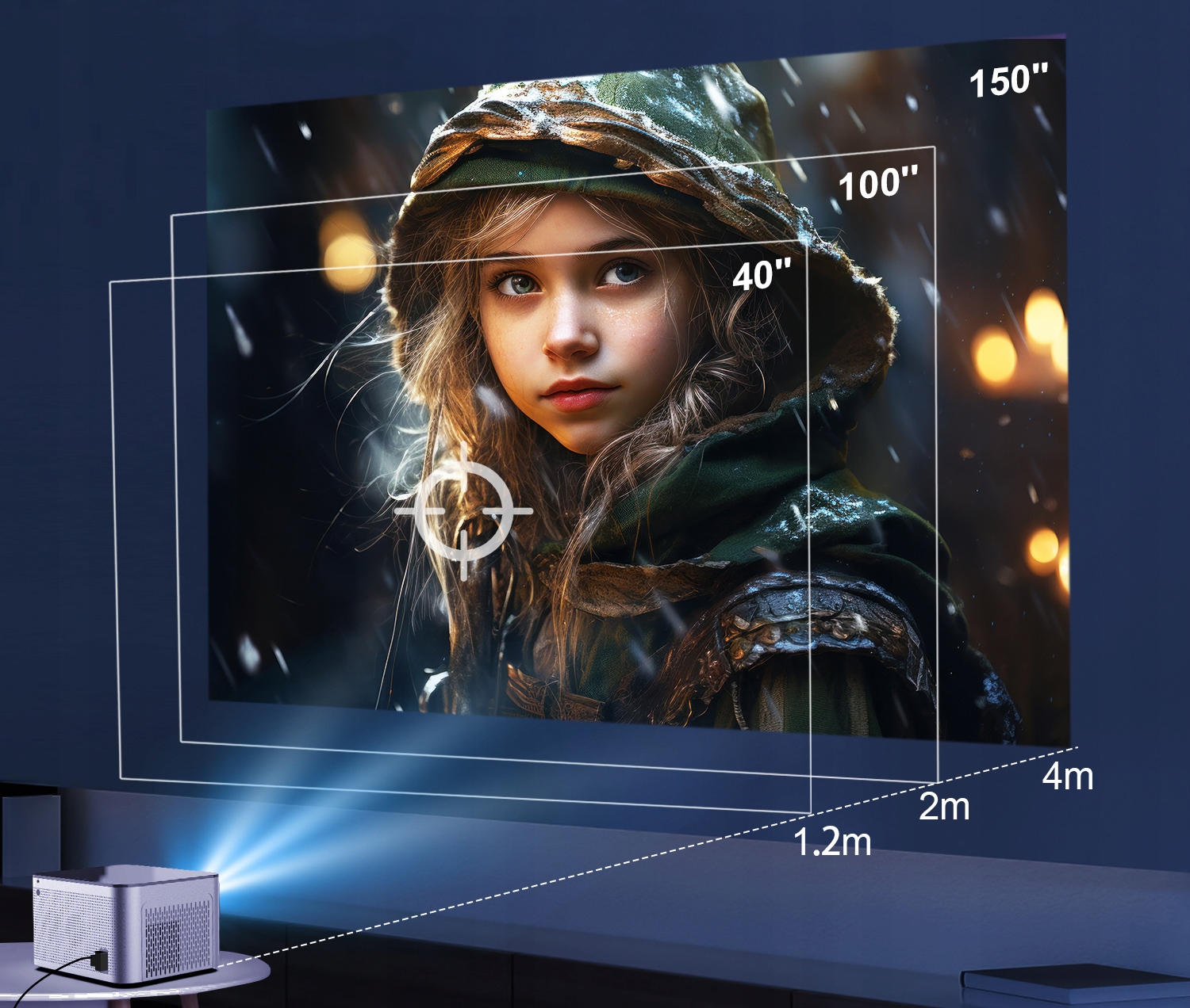 PROJEKTOR Magcubic HY 350 PRO WERSJA 2025 4K ANDROID LED WIFI FULL HD EAN (GTIN) 5907494394040