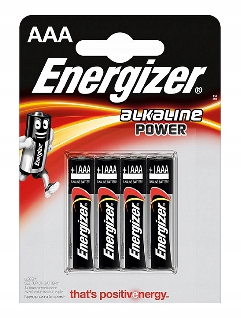 

Bateria Energizer Alkaline Power Aaa LR03 1,5V 4SZ