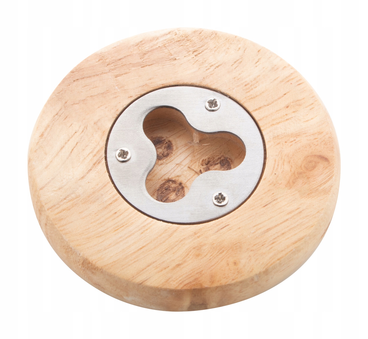 

Drewniany otwieracz do butelek piwa Okrągły Eco