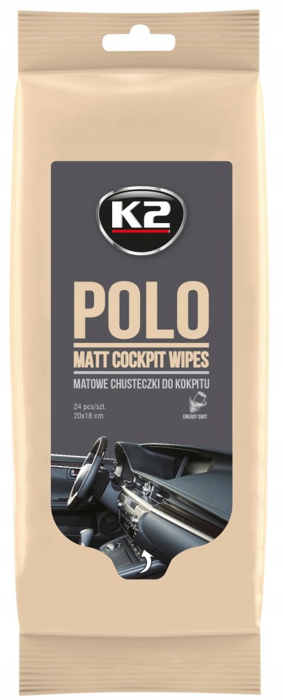 

K2 Polo Matt Chusteczki Do Kokpitu Matowe 24szt.