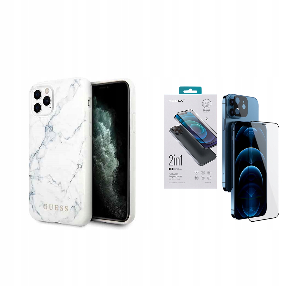 

Guess Etui Do Iphone 12 Mini + Szkło Ekran Aparat