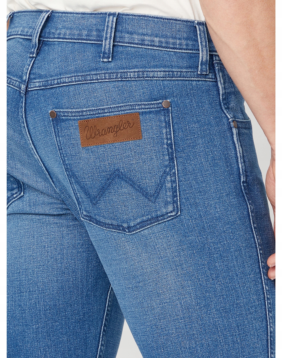 Wrangler GREENSBORO Easy Days BLUE DżINS W31 L34 Kolor niebieski