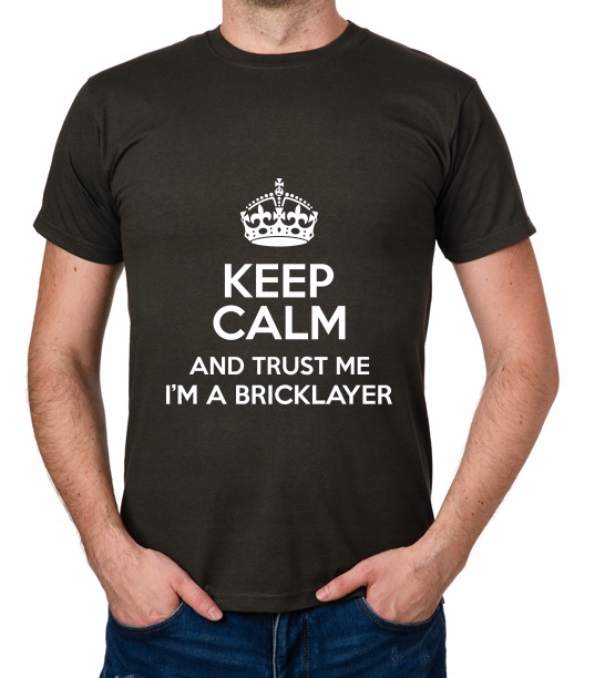 

koszulka Keep Calm I'M A Bricklayer prezent