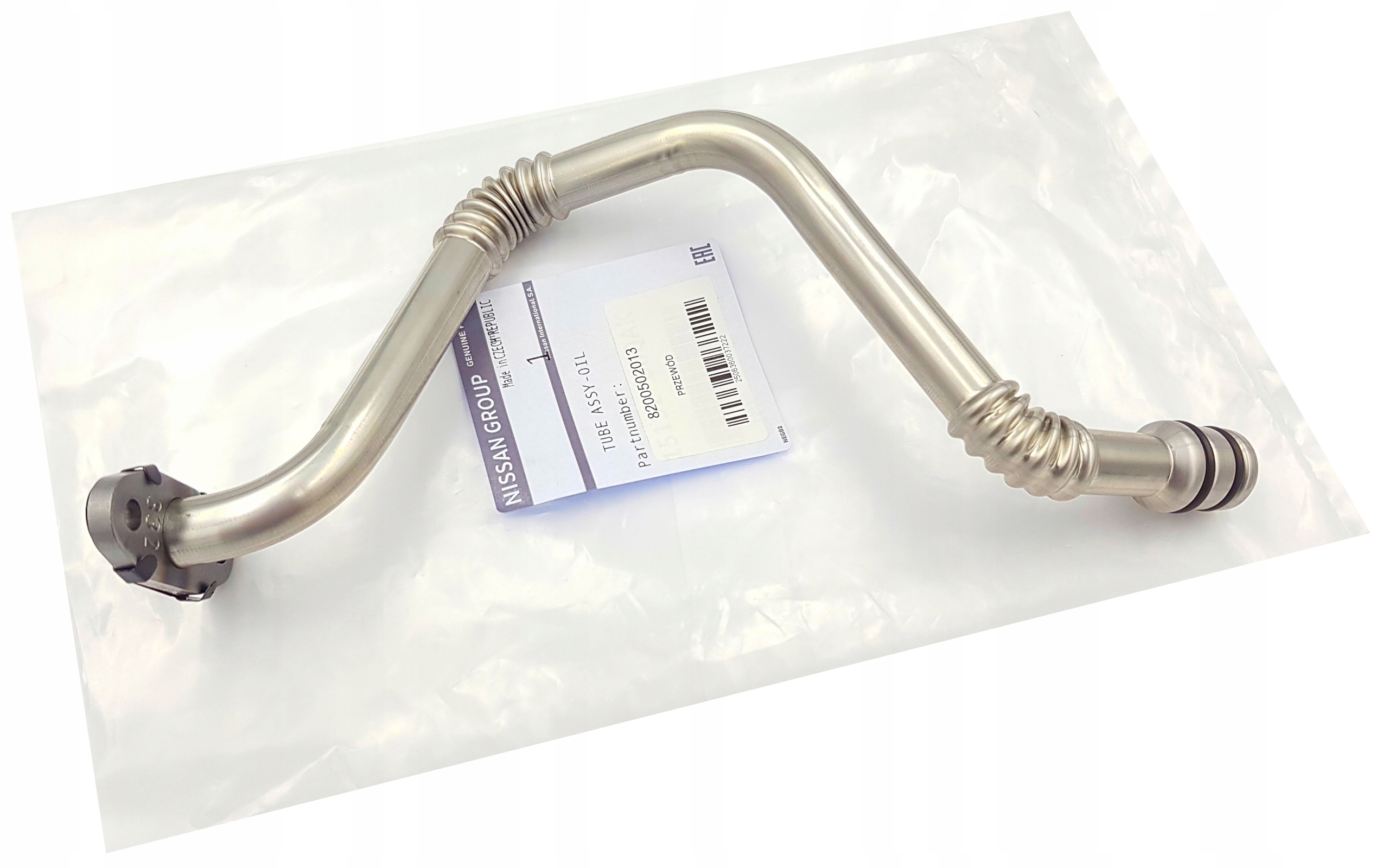 8200502013 1519200QAKKK - OE RENAULT LAGUNA II 1.9 DCI DTI МАСЛЯНЫЙ ШЛАНГ