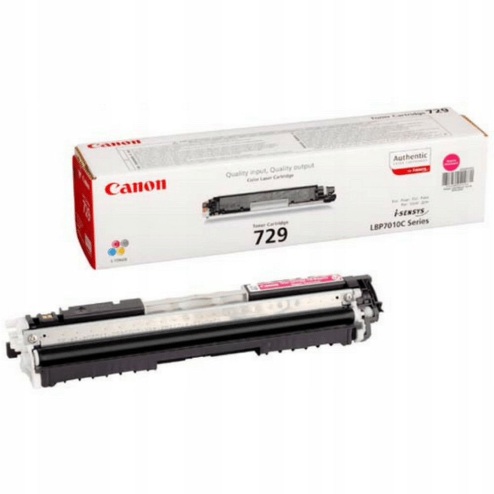 Toner Canon Toner 729M Purpurový 4960999684291 červený (magenta)