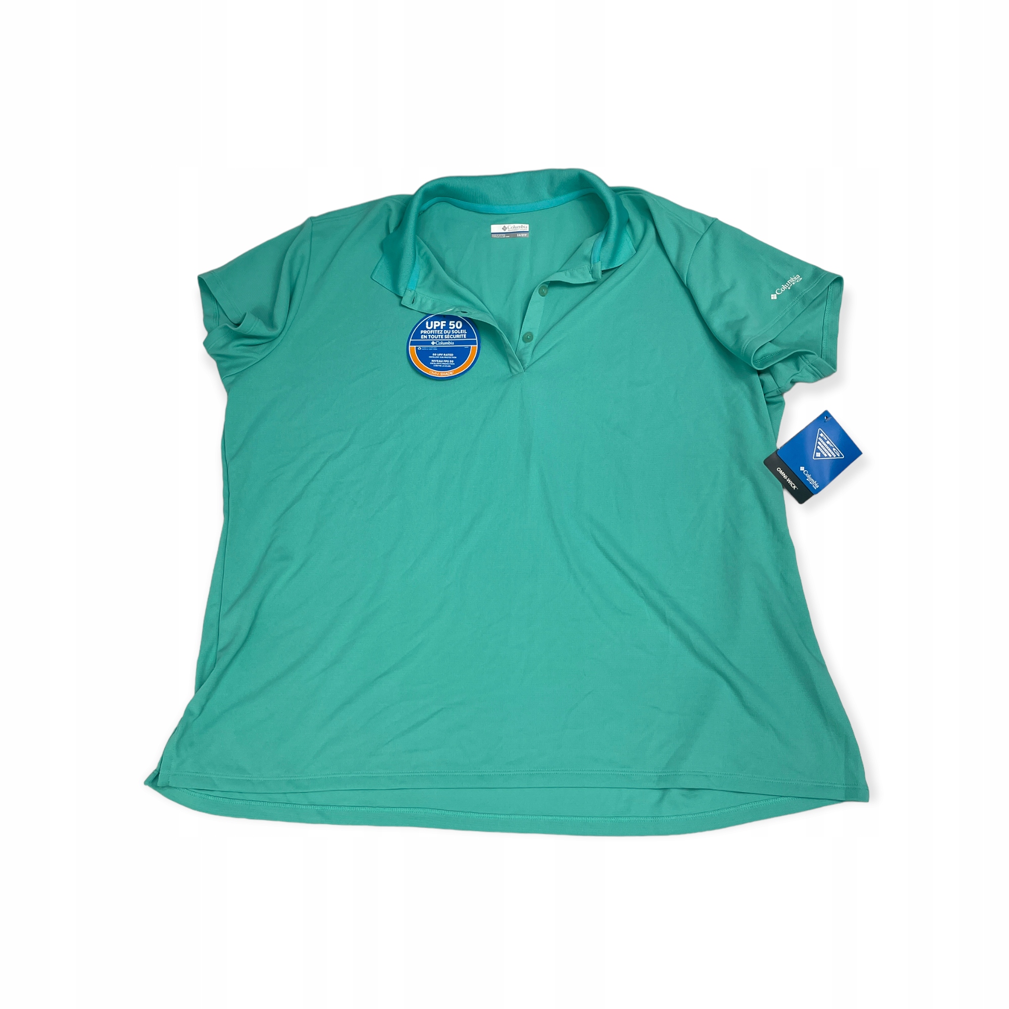 Dámská polokošile s krátkým rukávem Columbia 3XL