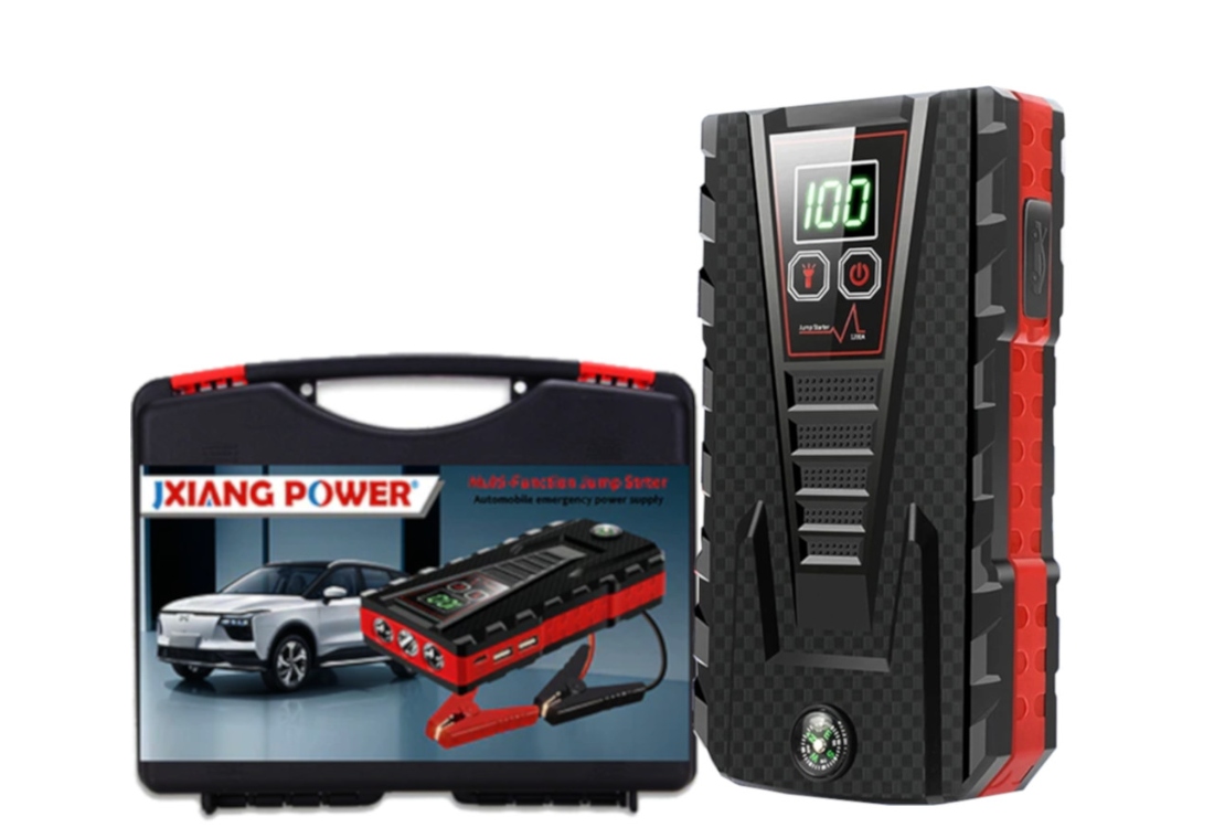 URZĄDZENIE ROZRUCHOWE BOOSTER POWERBANK 4w1 12V Waga produktu z opakowaniem jednostkowym 1 kg