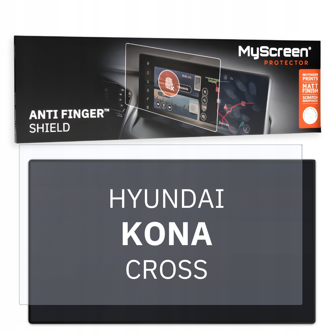 Matná fólie pro Hyundai Kona Cross 2017/2020 7" MyScreen