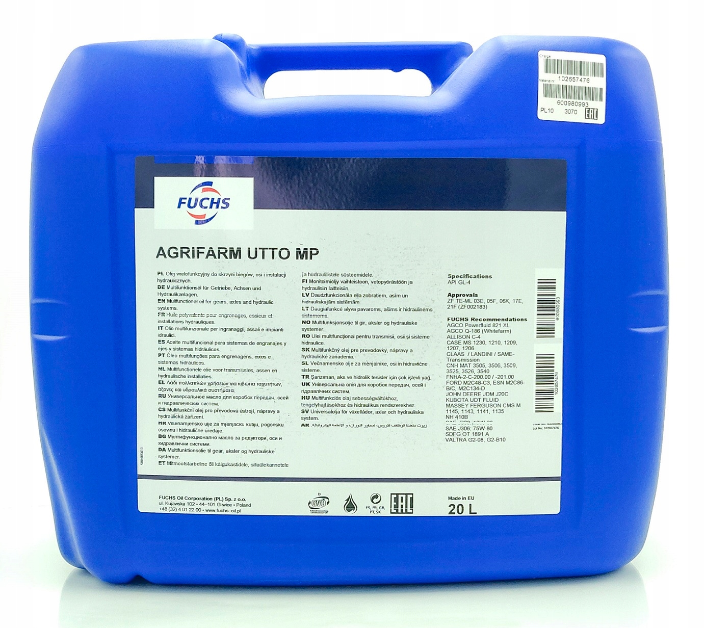 

Agrifarm Utto Mp 20L
