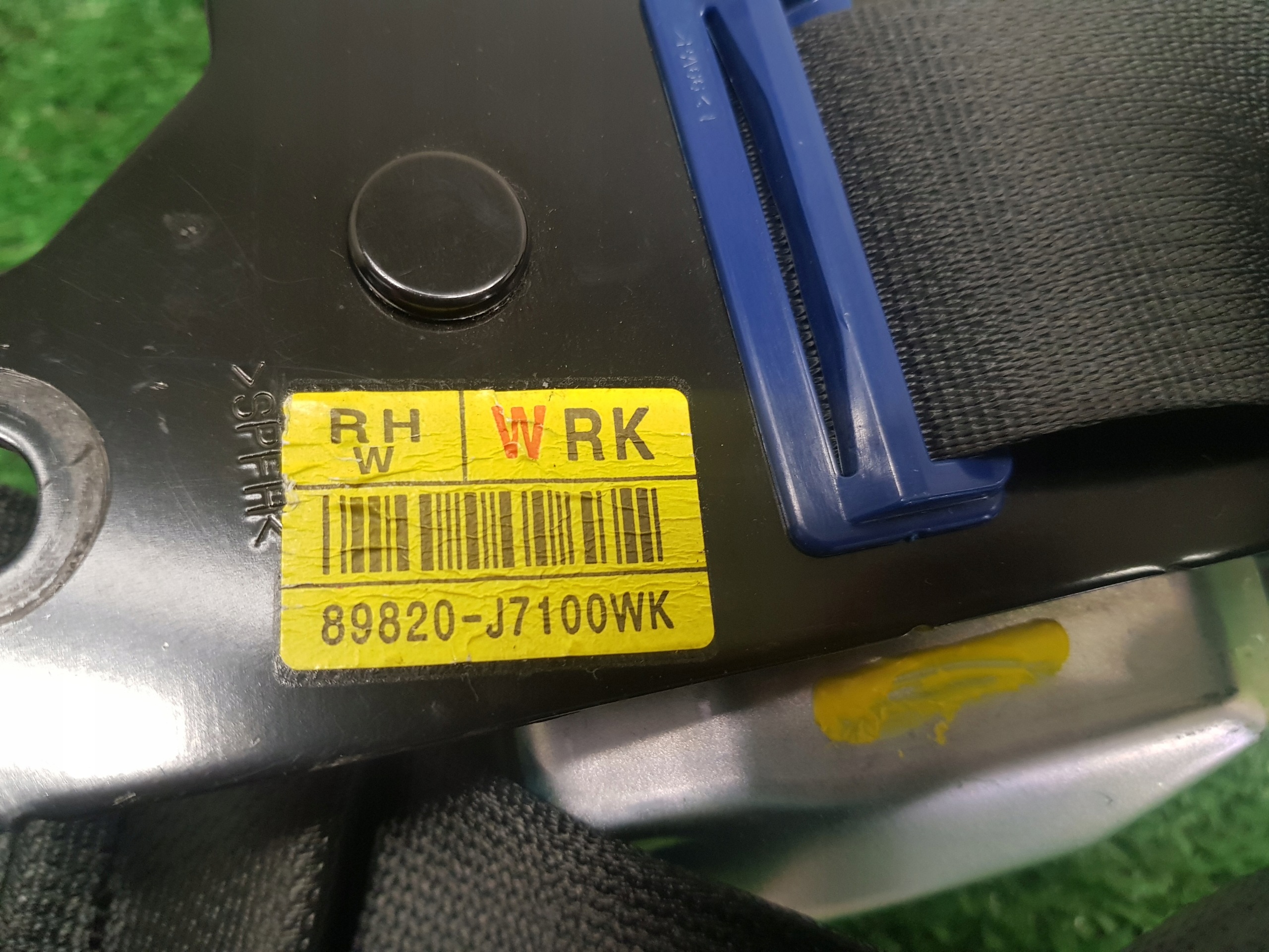 Gurten Sicherheits rechts heck KIA CEED III 89820-J7100