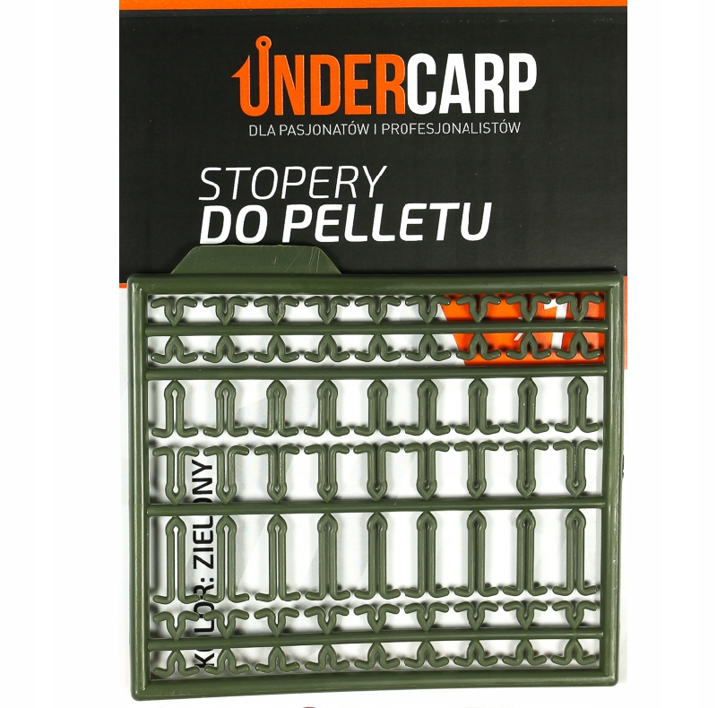 UnderCarp Stopery do pelletu - zielone