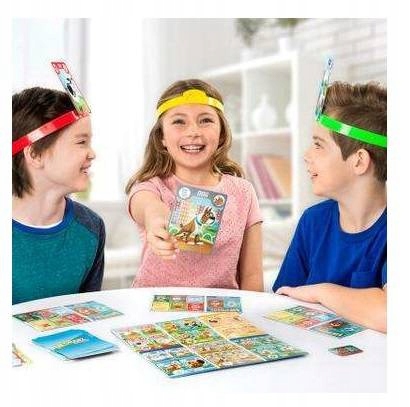 Gra Hedbanz Junior kim jestem? 6060916 Spin Master Materiał inny