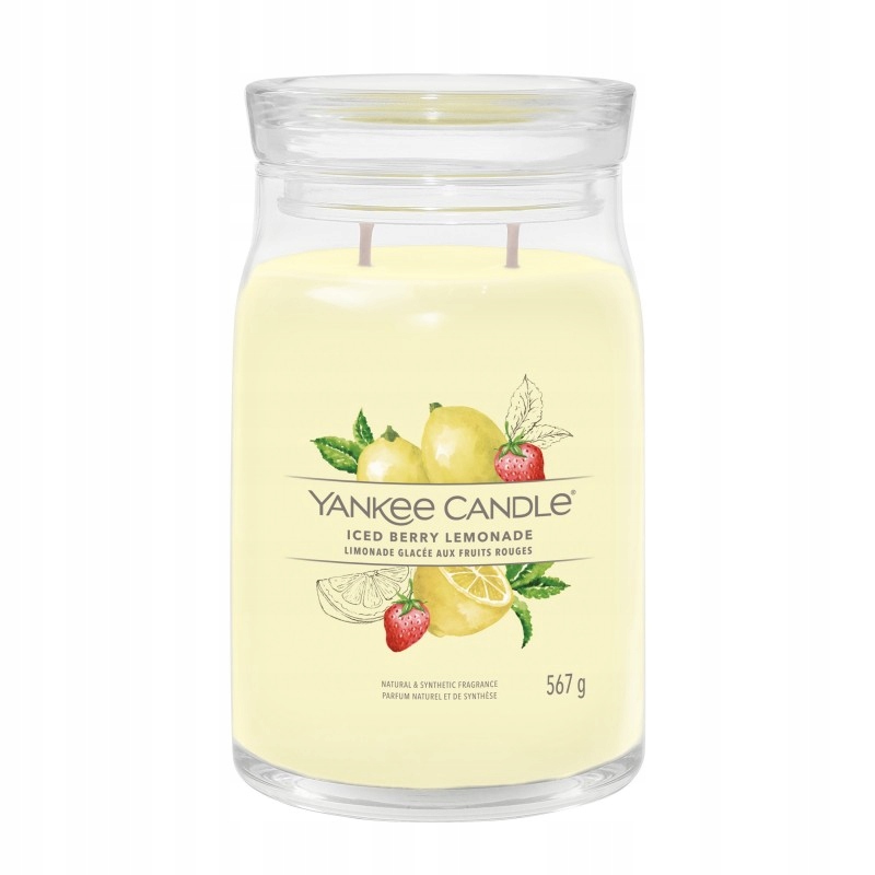 

Yankee Candle Signature duży Iced Berry Lemonade
