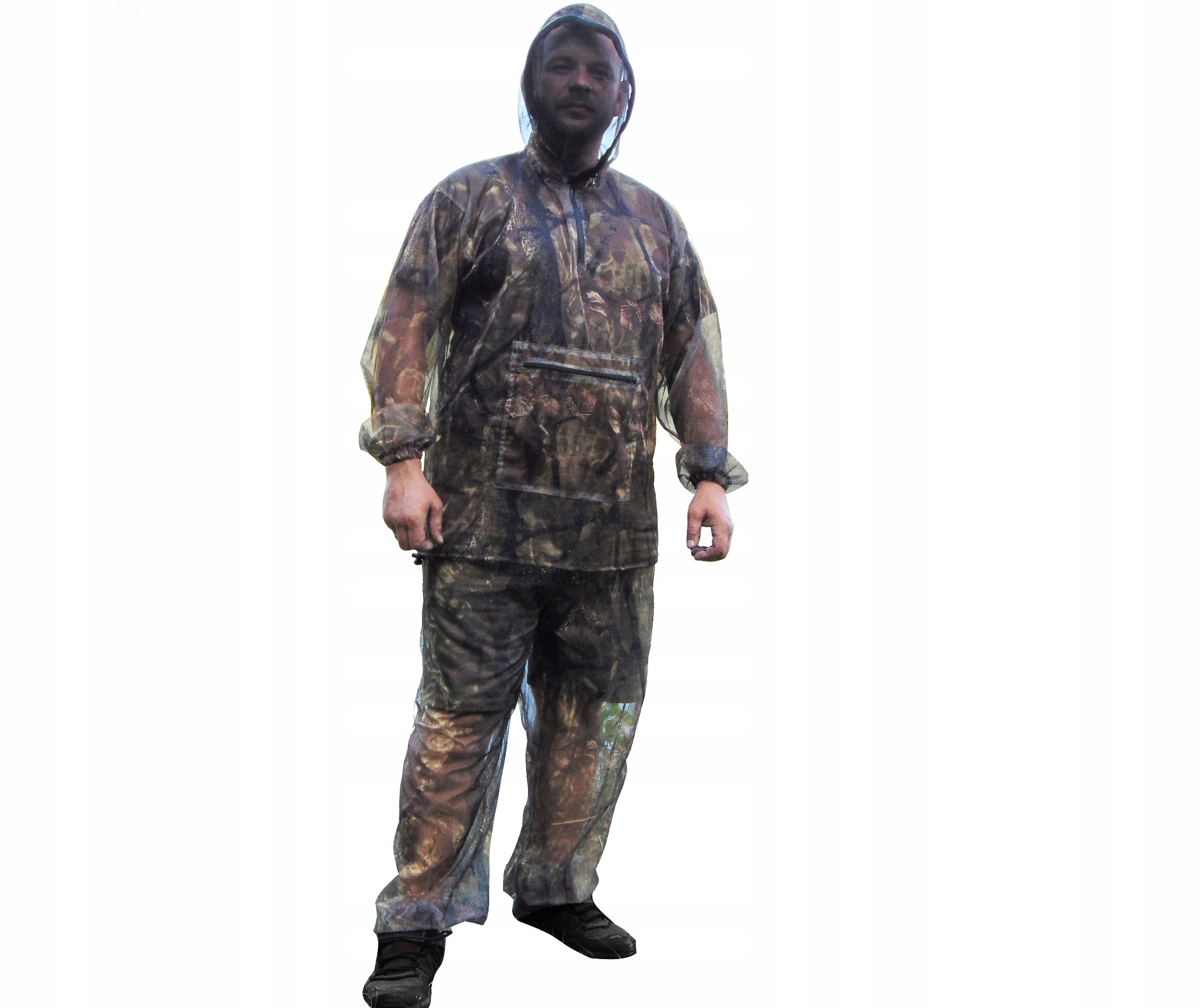 Moskytiéra dvoudílná Mfh, kamufláž Real Tree, pro lovce XL/XXL