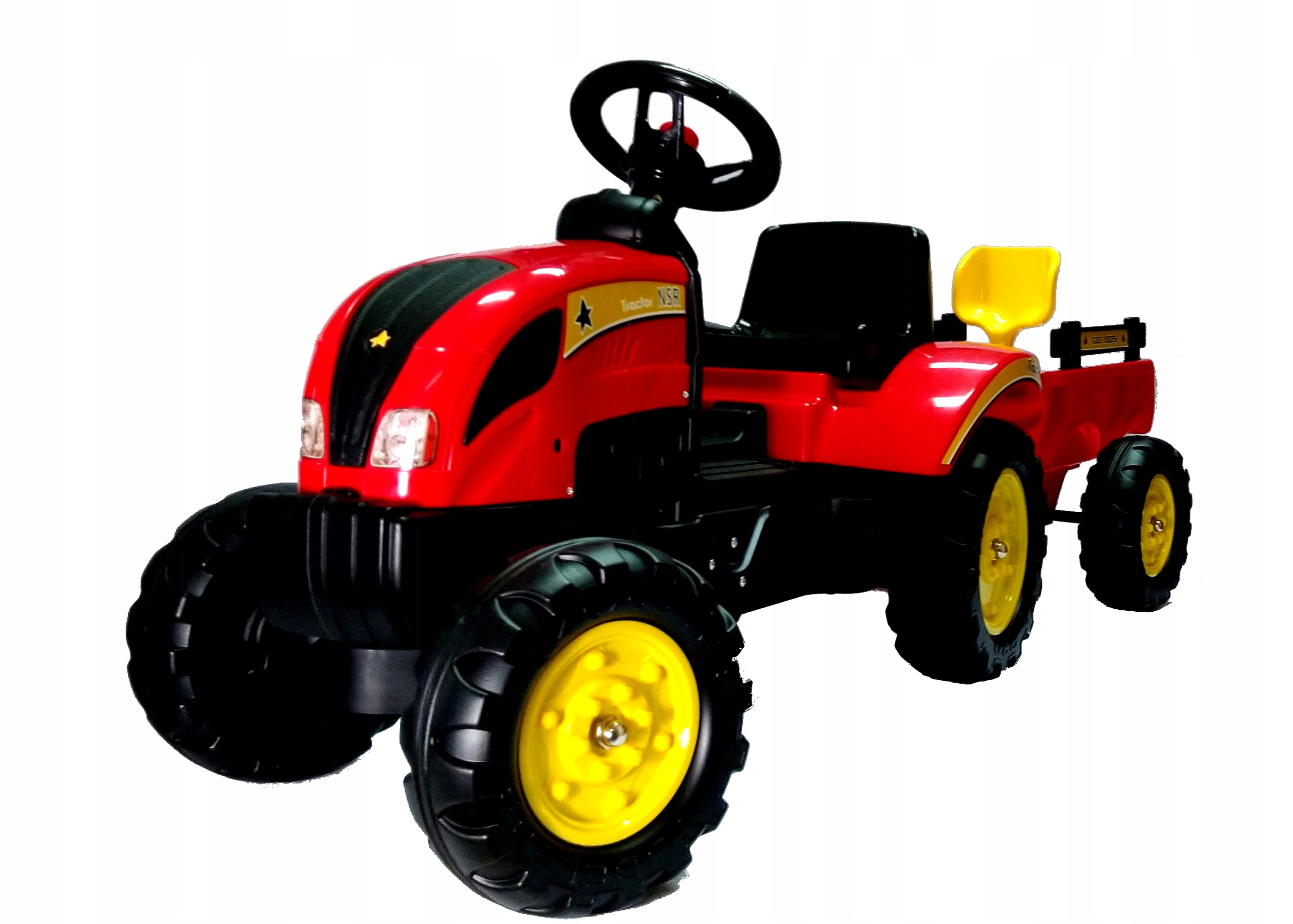 Šliapací traktor s prívesom a príslušenstvom PROMO