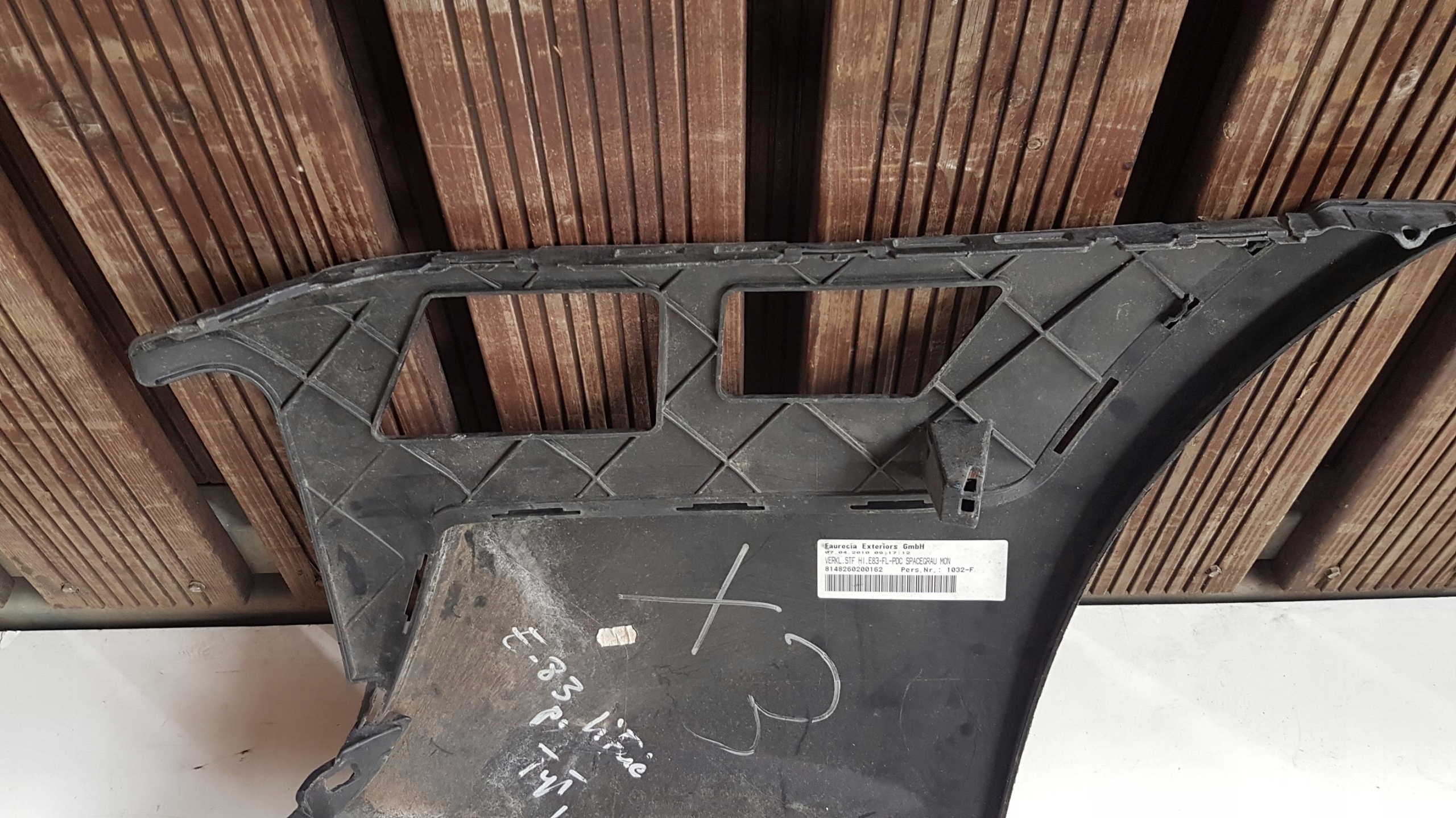 bumper bracket left rear part BMW X3 E83 LCI 3416237