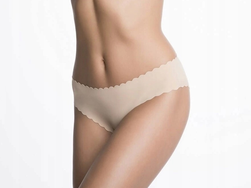 

Julimex Majtki Figi Shellie Damskie Beżowe M