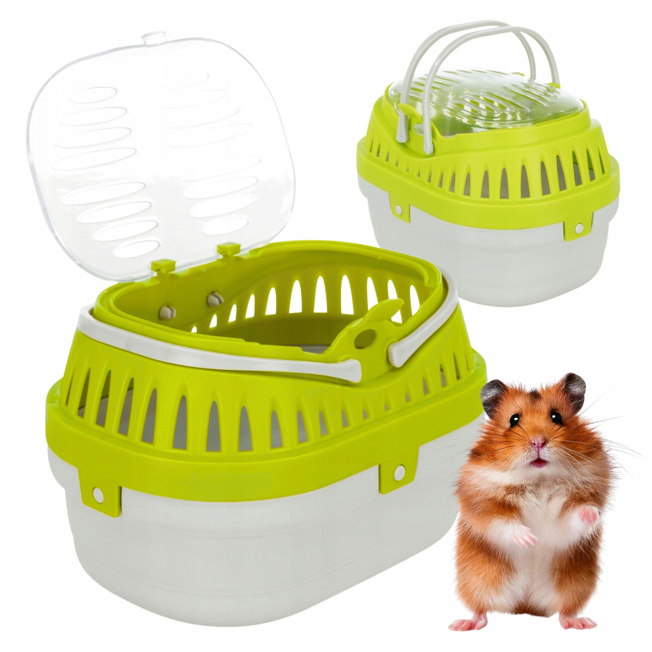 TRANSPORTER DOMEK KLATKA DLA GRYZONI CHOMIKA MYSZKI TRIXIE PICO KOLORY