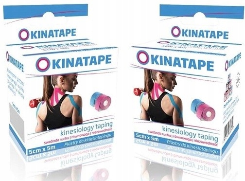

Aura Herbals Kinatape Kinesio Taping Beżowa 5X5 Cm