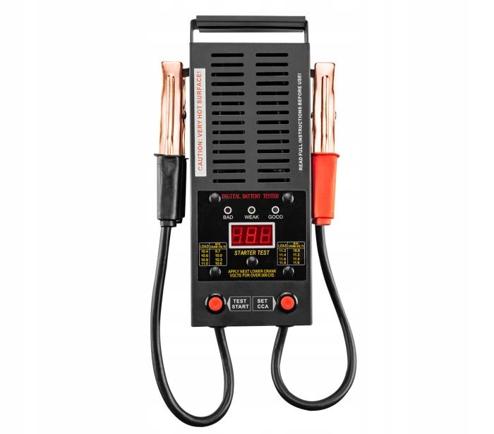 Digitálny Tester Batérií, 12 V, 125 A
