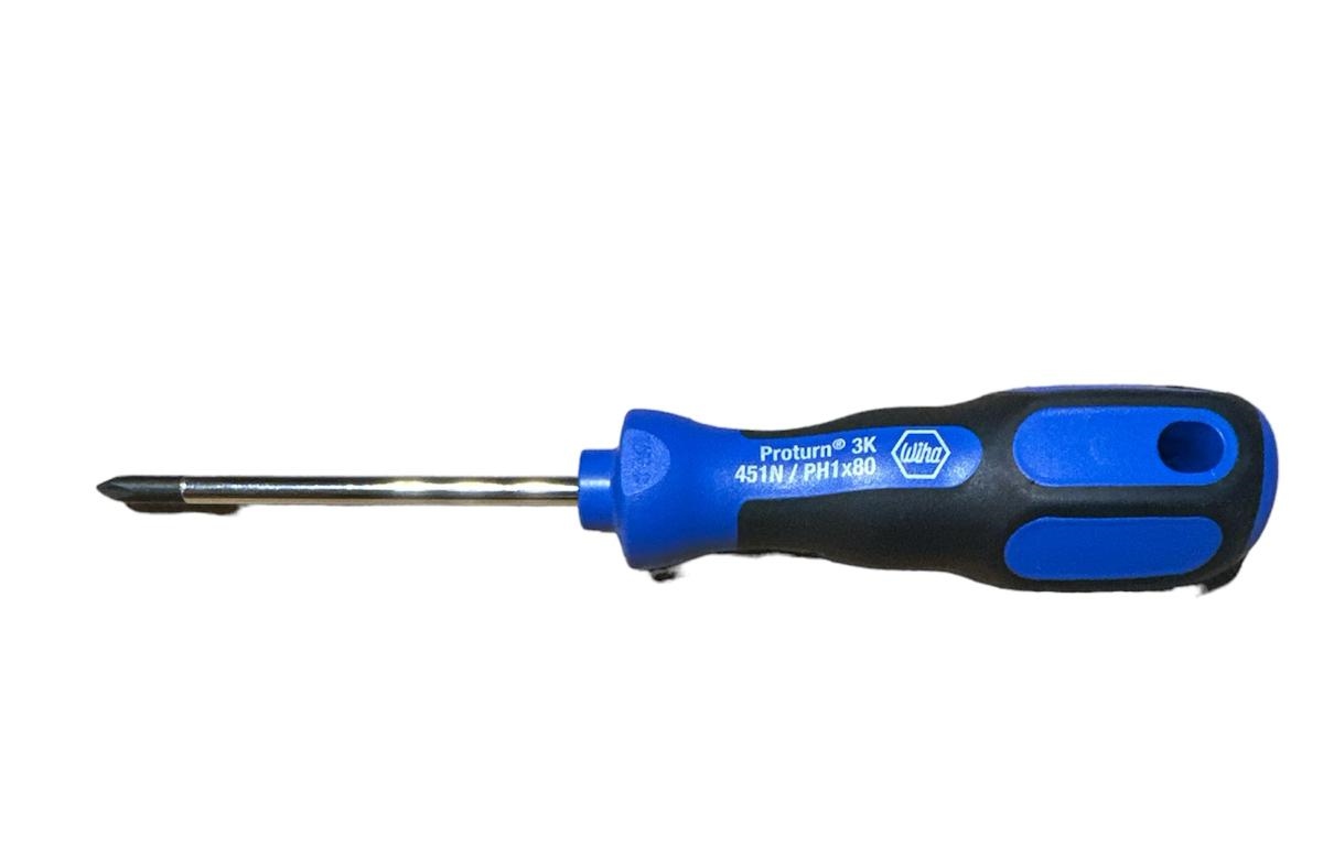 Wkrętak PH1X80 PROTURN 3K 451N WIHA 25444