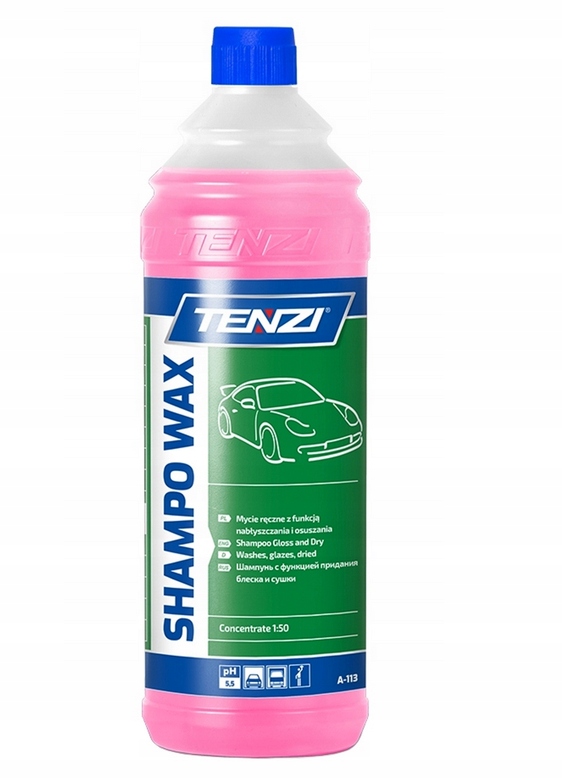 

Tenzi Shampo Wax Do Ręcznego Mycia Pojazdów 1L