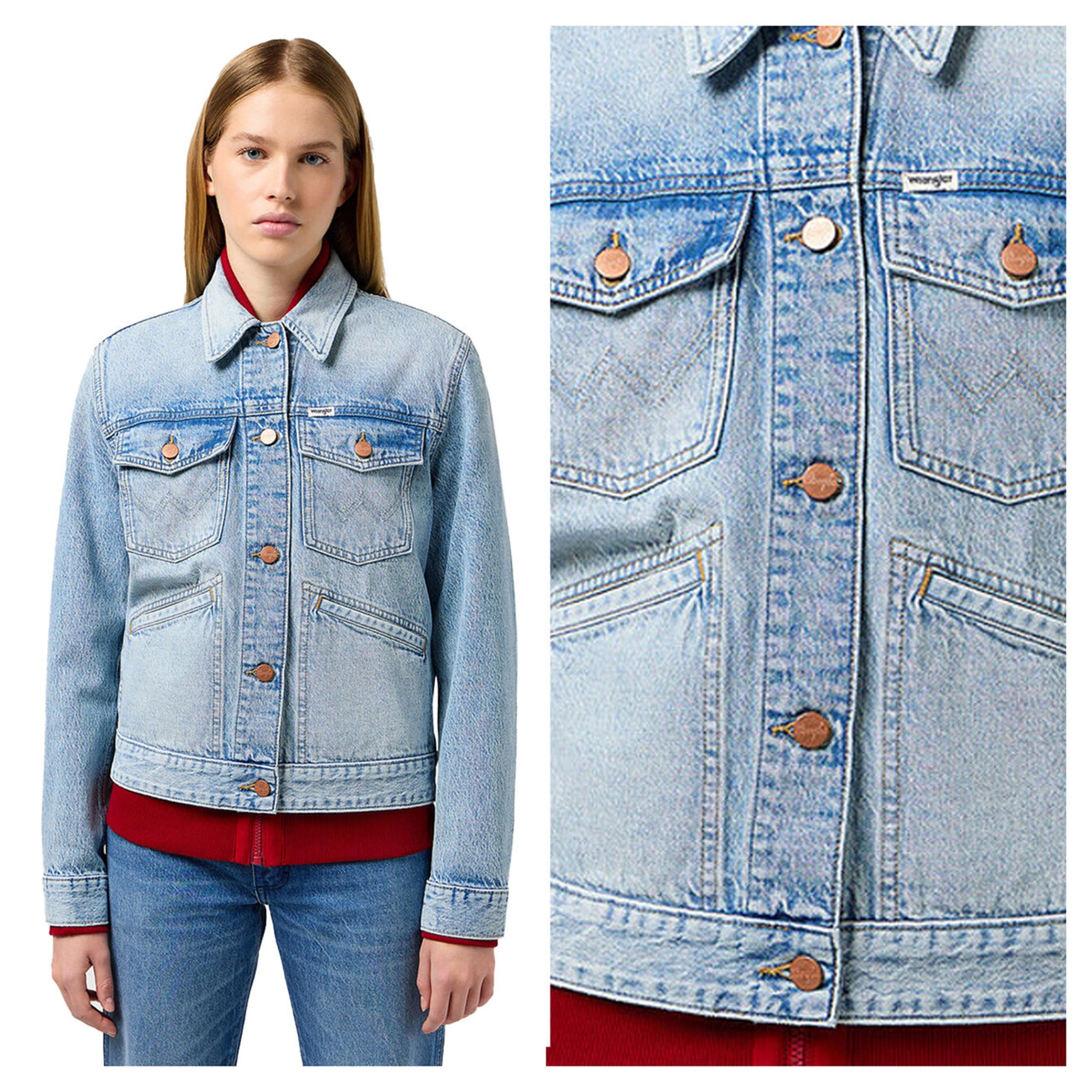 Wrangler Heritage Jacket M Dámská džínová bunda