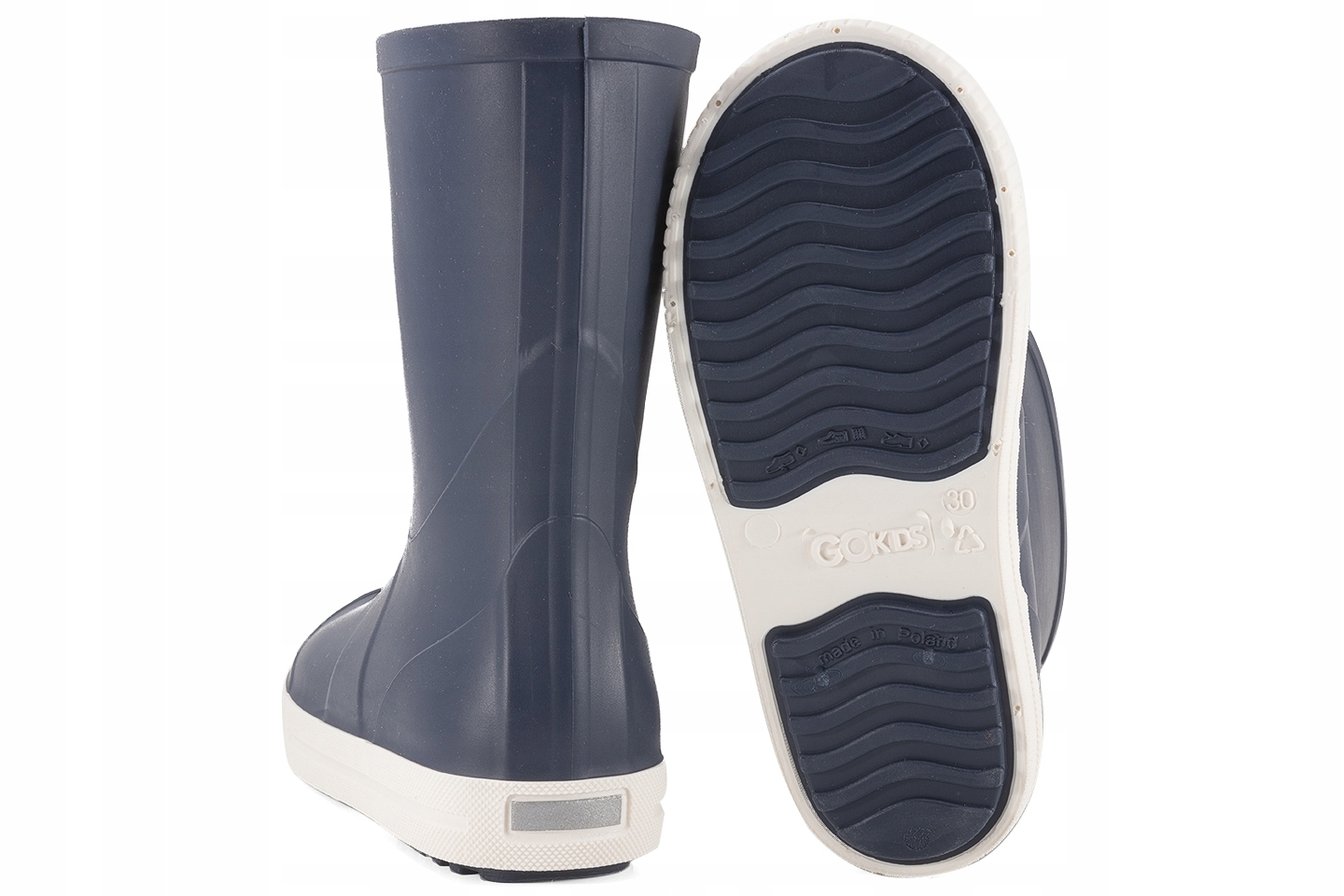 GOKIDS WAVE 979 KALOSZE GUMOWCE DZIECIĘCE granatowe Marka GoKids