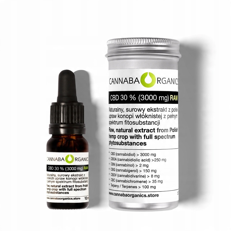 

Polski Surowy Olej Cbd 30% Pełne Spektrum 10 ml